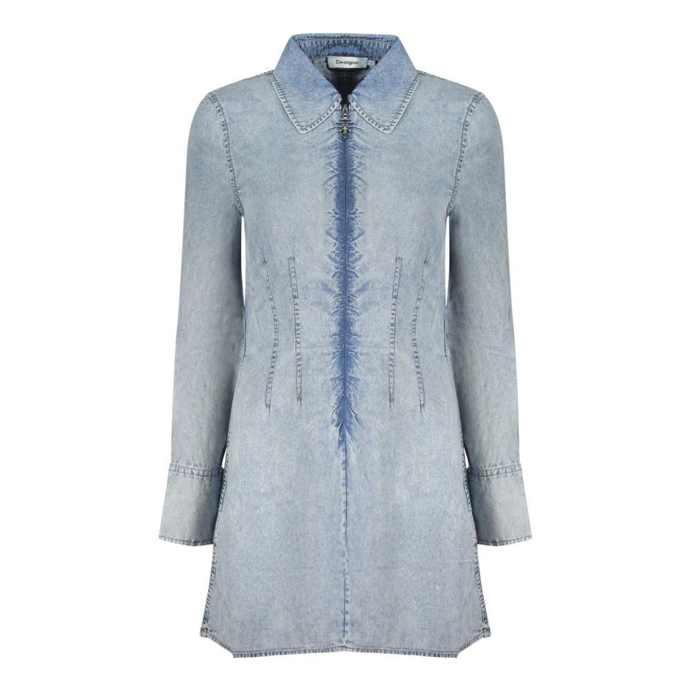 Desigual Damen Blau - Lonan Kurzes Kleid - Dresses - S
