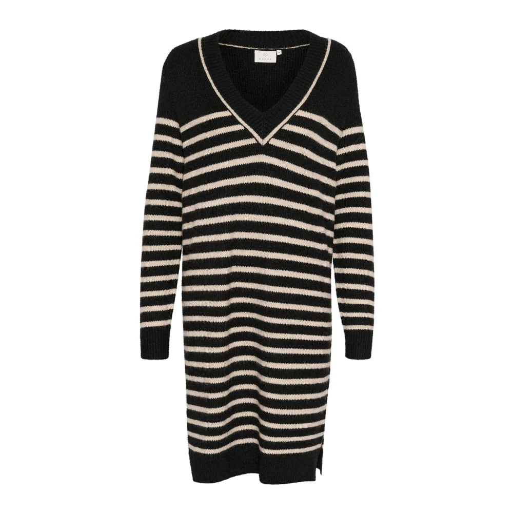 Kaffe Damen Schwarz Pulloverkleid Juno - Bild 3
