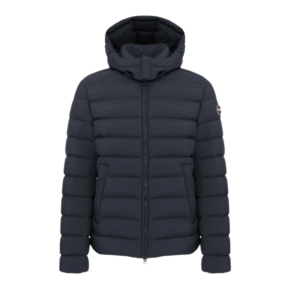 Colmar Herren Blau - Daunenjacke Mit Abnehmbarer Kapuze - Jackets - 3XL
