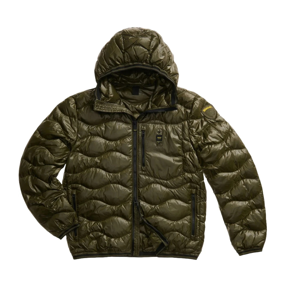 Blauer Herren Grün - Wave Wave Padded Down Jacket - Jackets - Xl