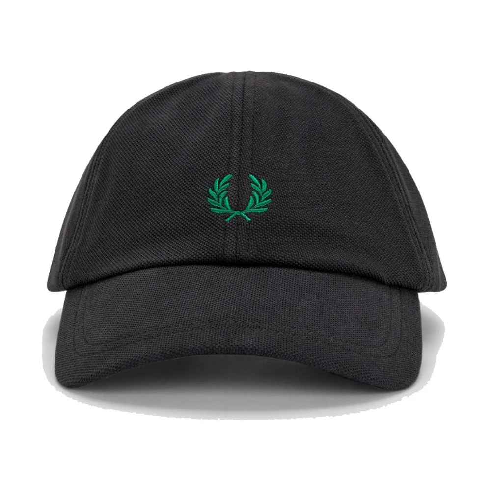 Fred Perry Grau Classic Piqué-Kappe - Bild 4