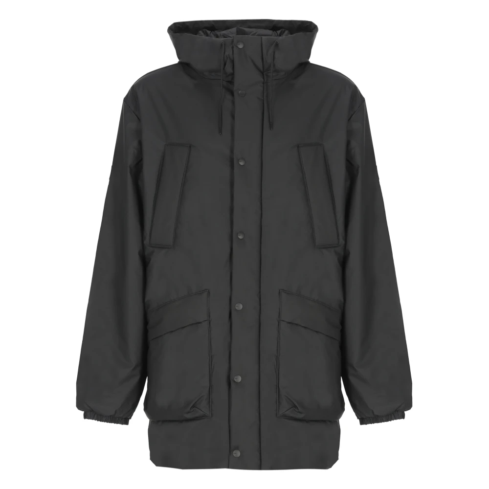 Rains Noir Isolierte Cargo Regenjacke Lohja W3t2 - Bild 2
