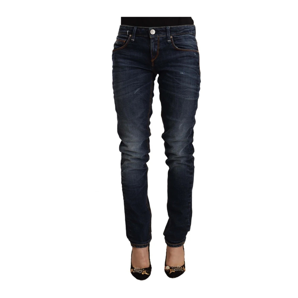 Acht - Low Waist Skinny Denim - Jeans -Damen -Blau -W26