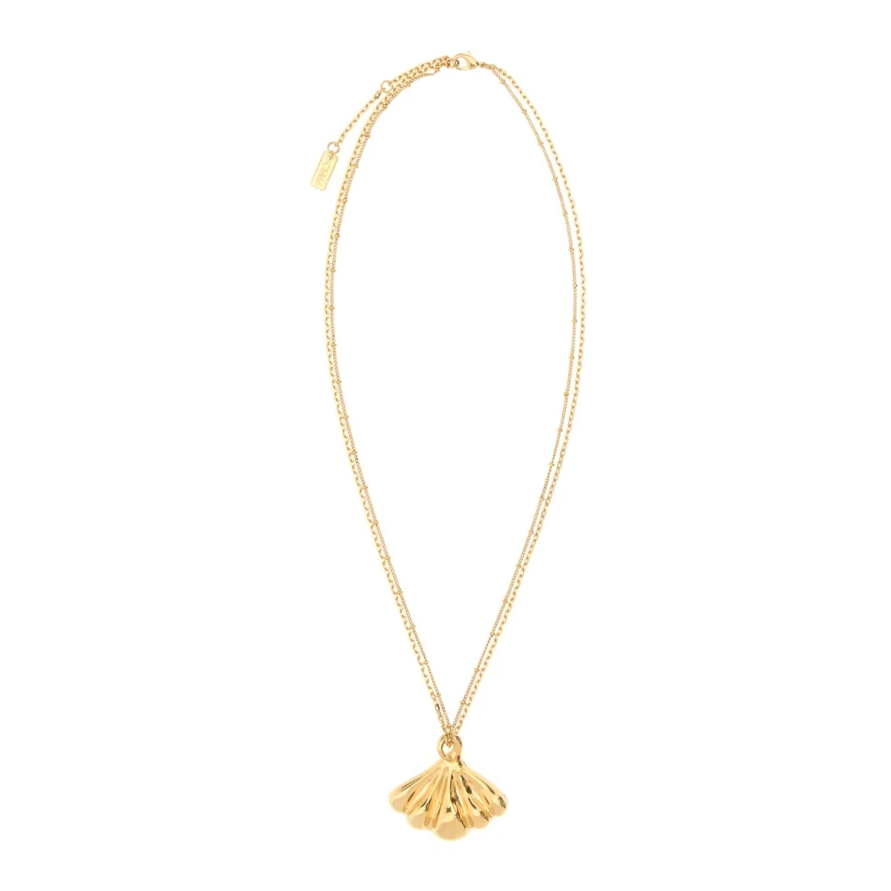 Chloé - Spiegel-Anhänger-Halskette - Accessories - Damen - Gelb - One Size - Bild 7