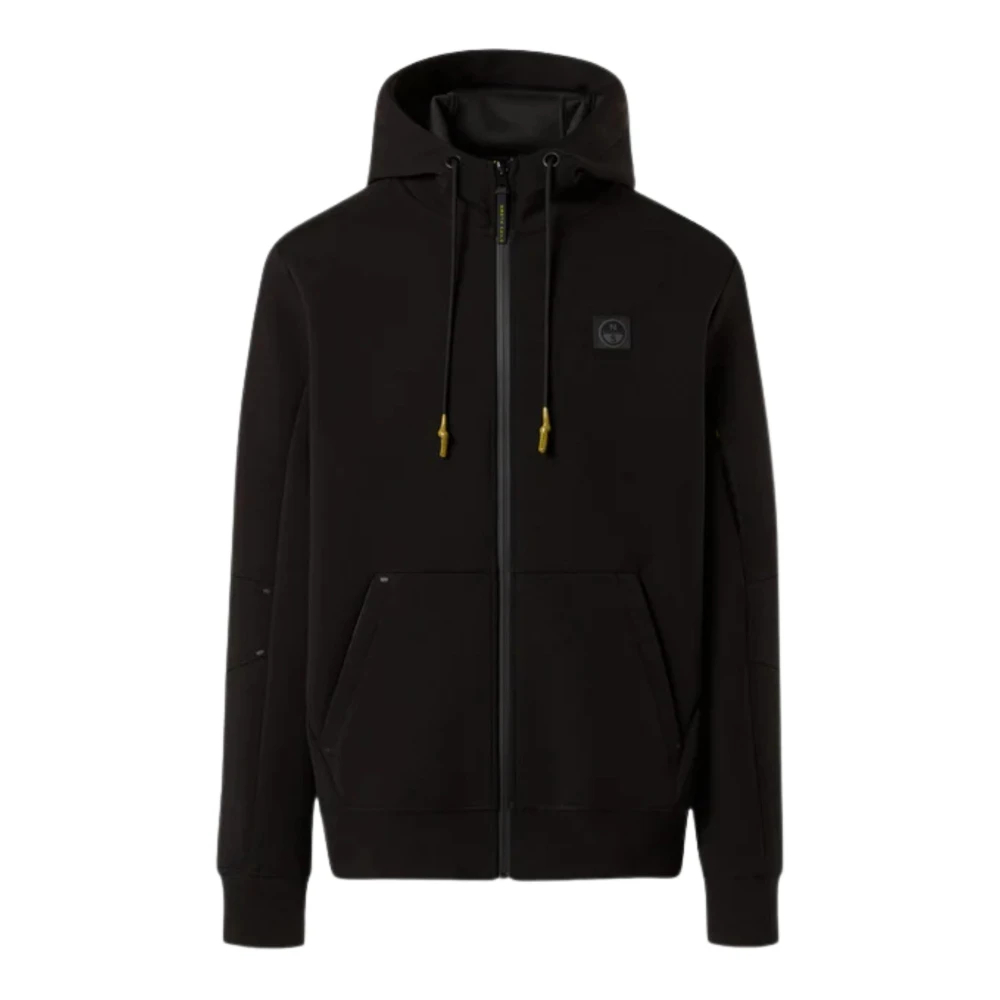 North Sails Herren Blau - Scuba-Kapuzenjacke Mit Durchgehendem Reißverschluss - Bild 6