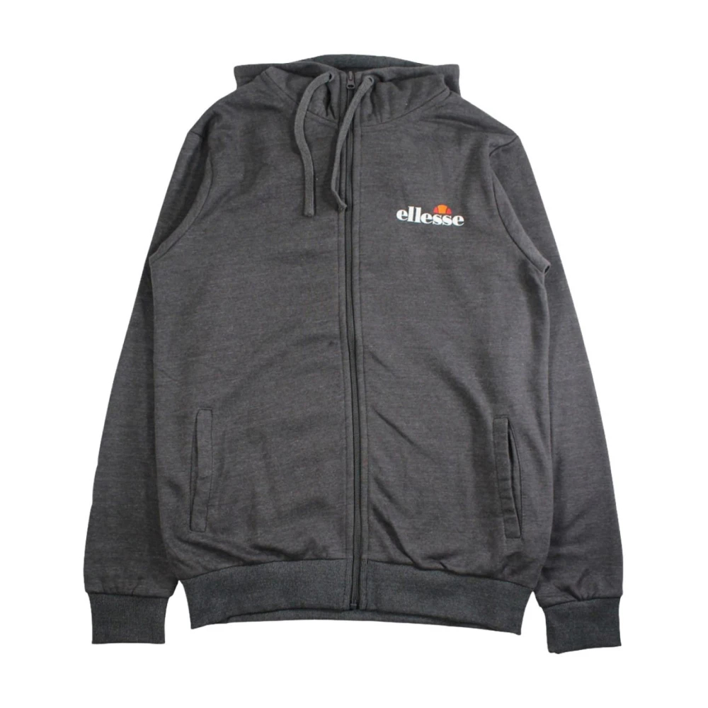 Ellesse Herren Grau - Zip-Through Hoodie - Sweatshirts & Hoodies - 2XL