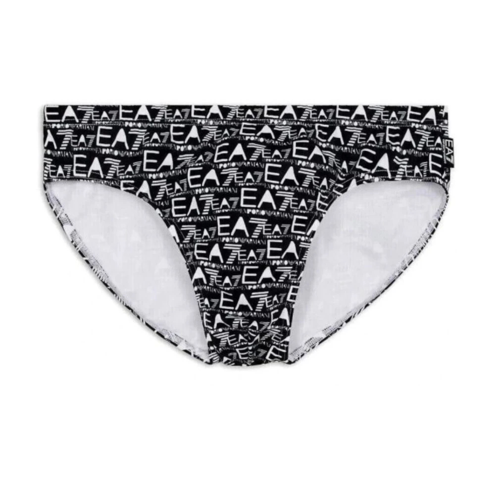 Emporio Armani Ea7 Herren Schwarz - E Beachwear Von Ea7 - Swimwear - K - S
