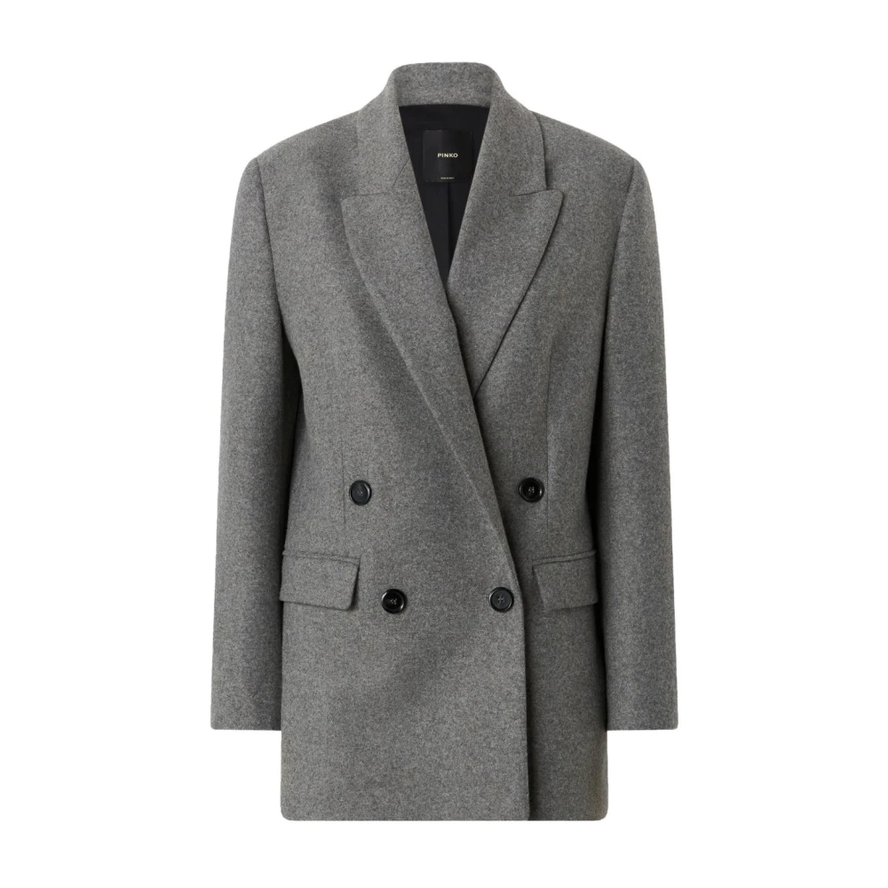 Pinko , Damen, Jacken, Grau, S - Bild 7