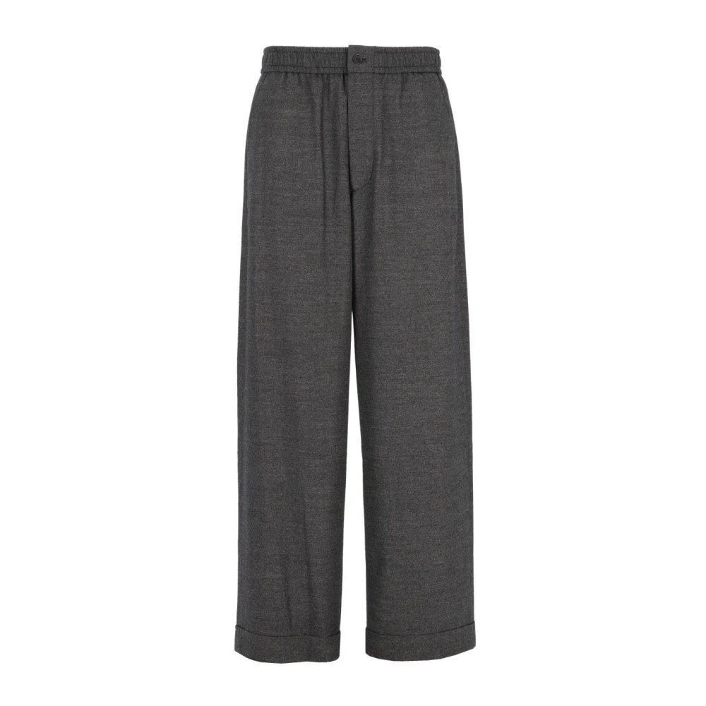 Giorgio Armani Herren Grau - Oversized Weite Hose - Trousers - Xl
