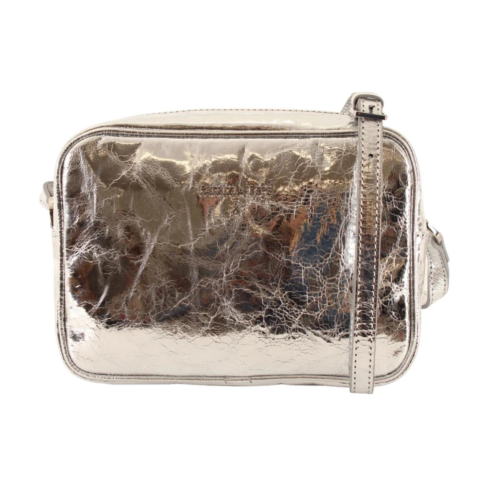 Patrizia Pepe Damen Grau - Aizu Handtasche Crossbody Bag - Bags - One Size