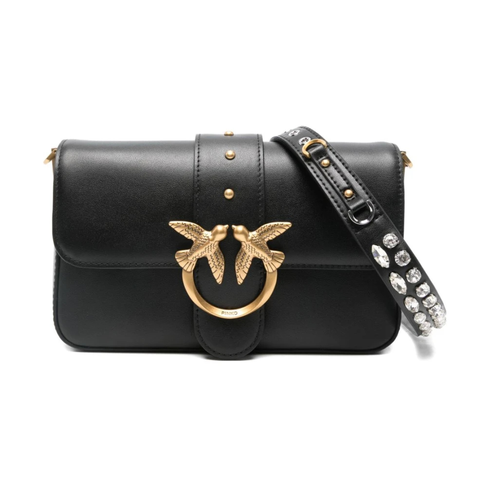 Pinko - Love One Mini Slouchy - Bags - Damen - Schwarzk - One Size