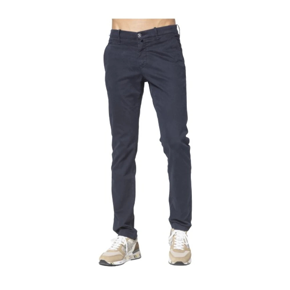 Jacob Cohën Herren Blau - Marineblaue Velvet Touch Jeans - Jeans - W30