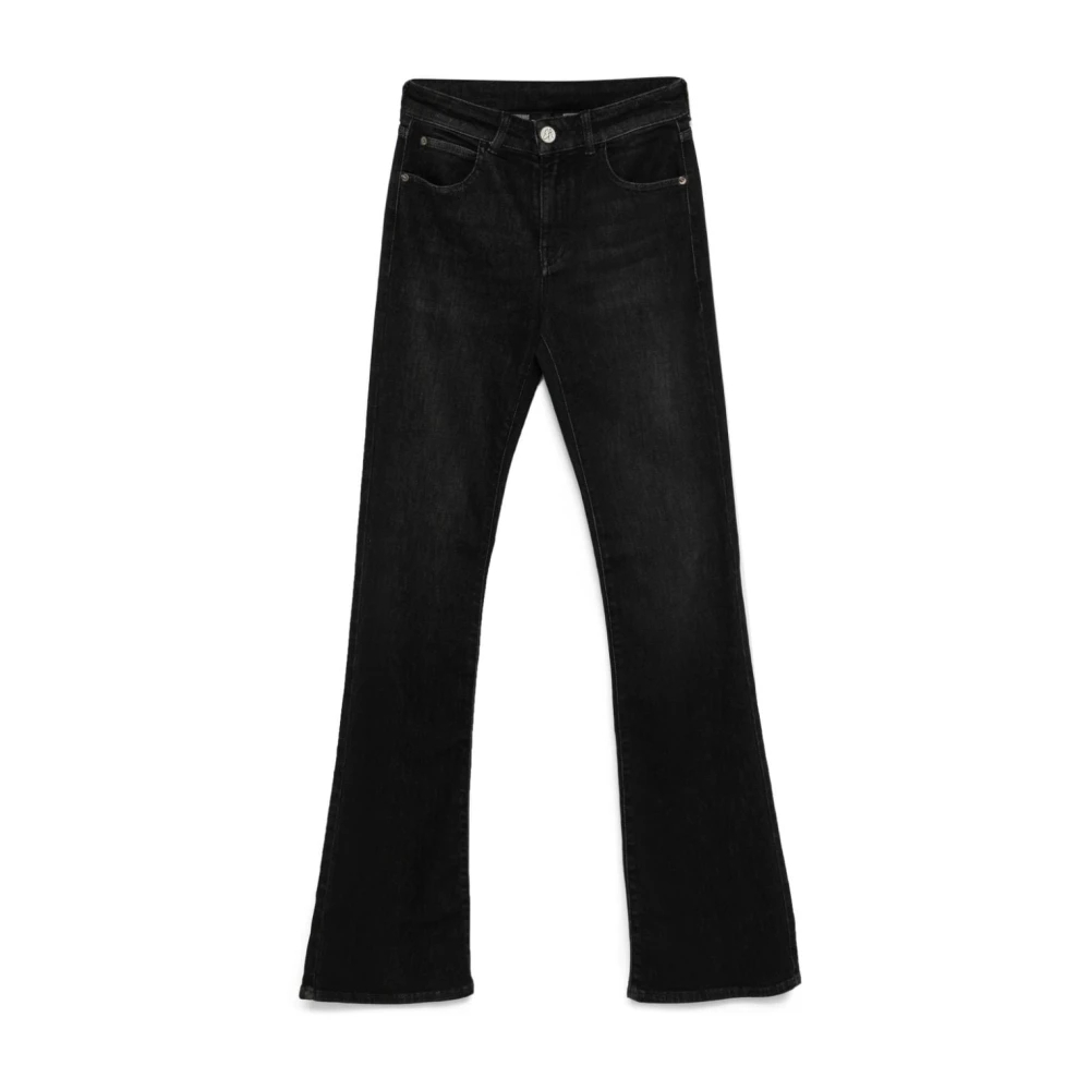 Emporio Armani Damen Schwarz - E Schlagjeans Aus Denim - Jeans - K - W29