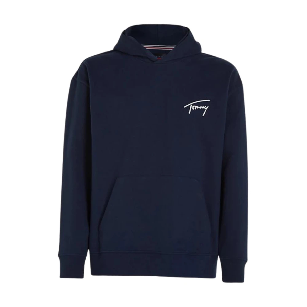 Tommy Hilfiger, Herren, Pullover, Herren-Sweatshirt Blau Mit Reissverschluss, Blau, (S) - Bild 5