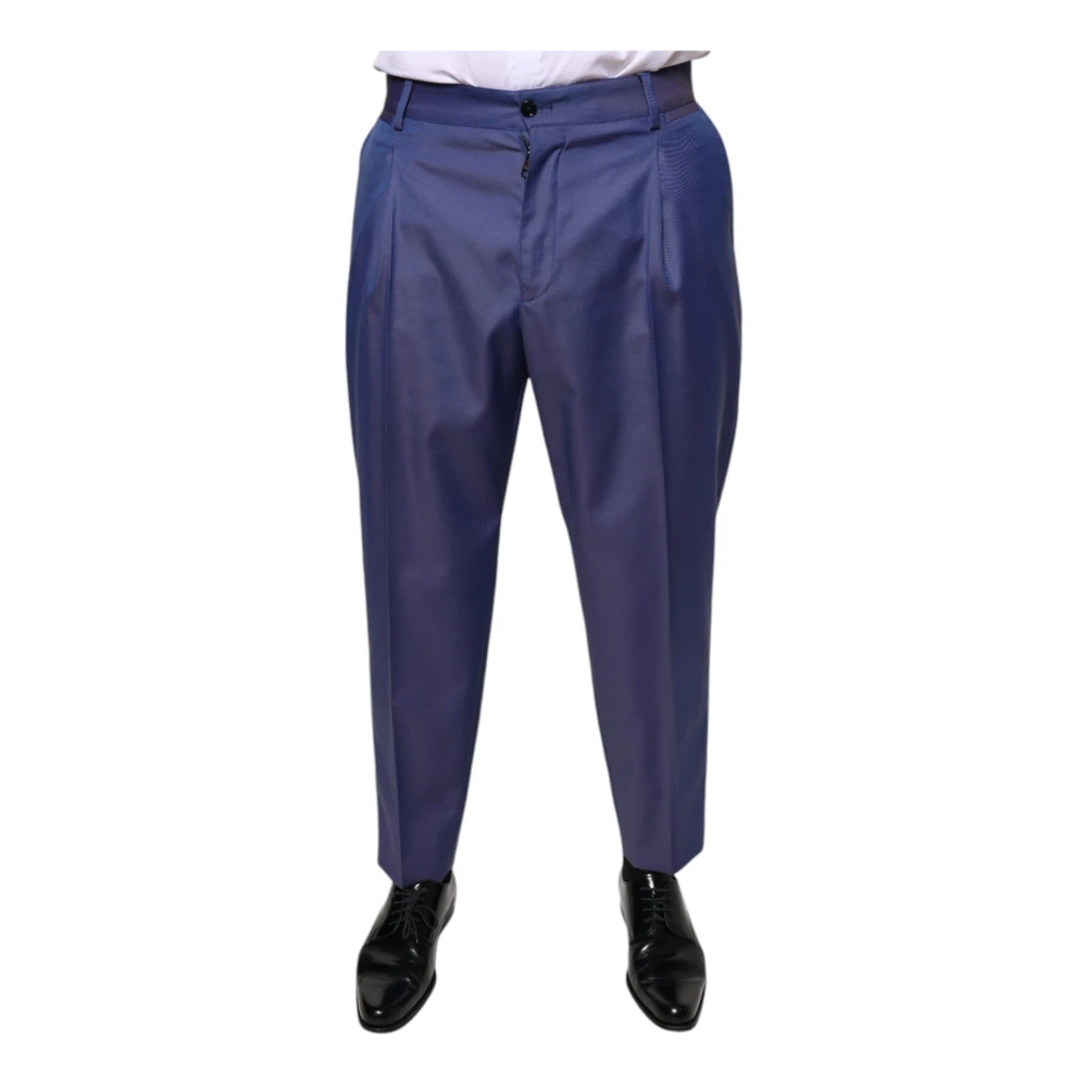 Dolce & Gabbana Herren Blau - E Wollmischung Anzughose - Trousers - M