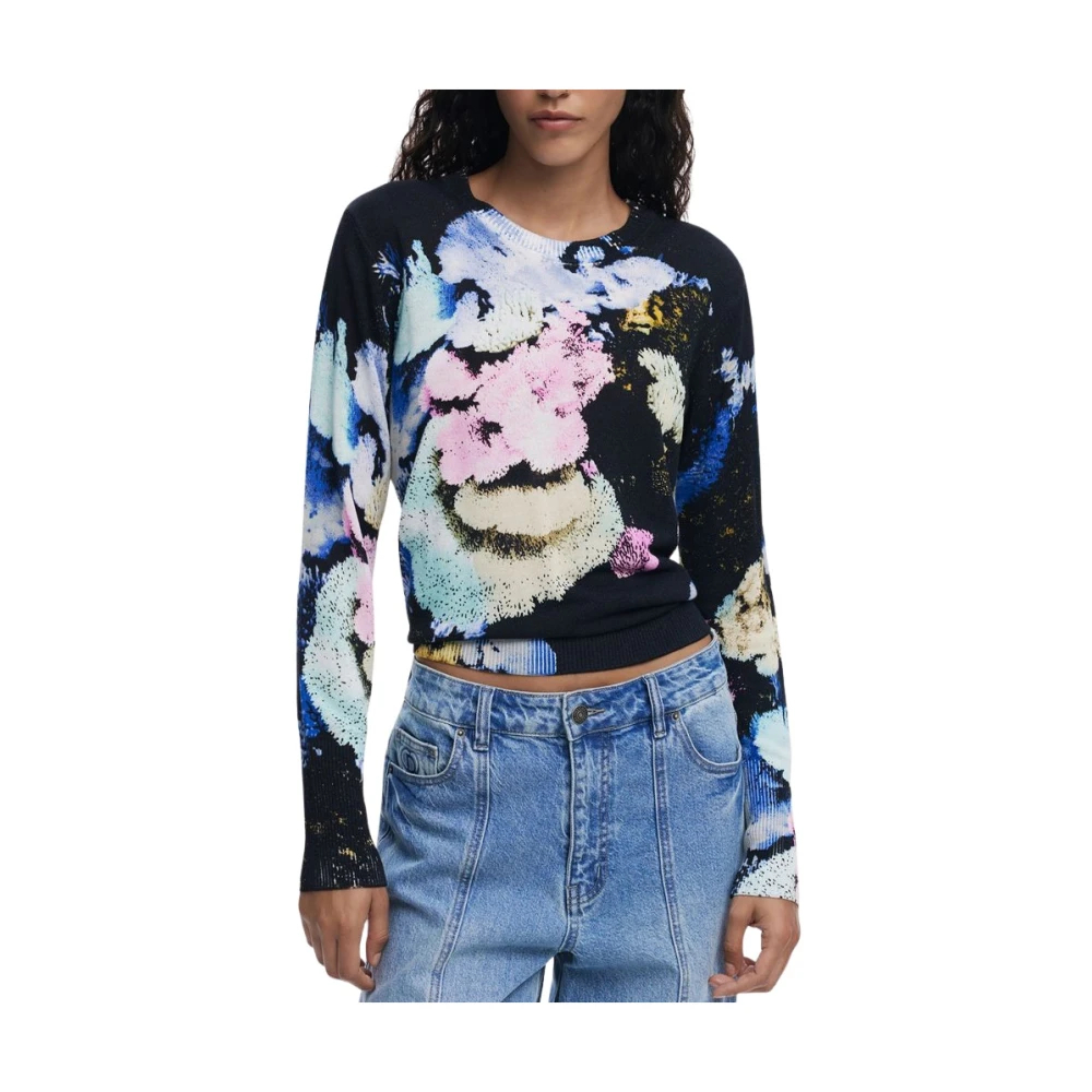 Desigual Damen Blau Pullover Christian Lacroix Sweater Klein - Bild 7