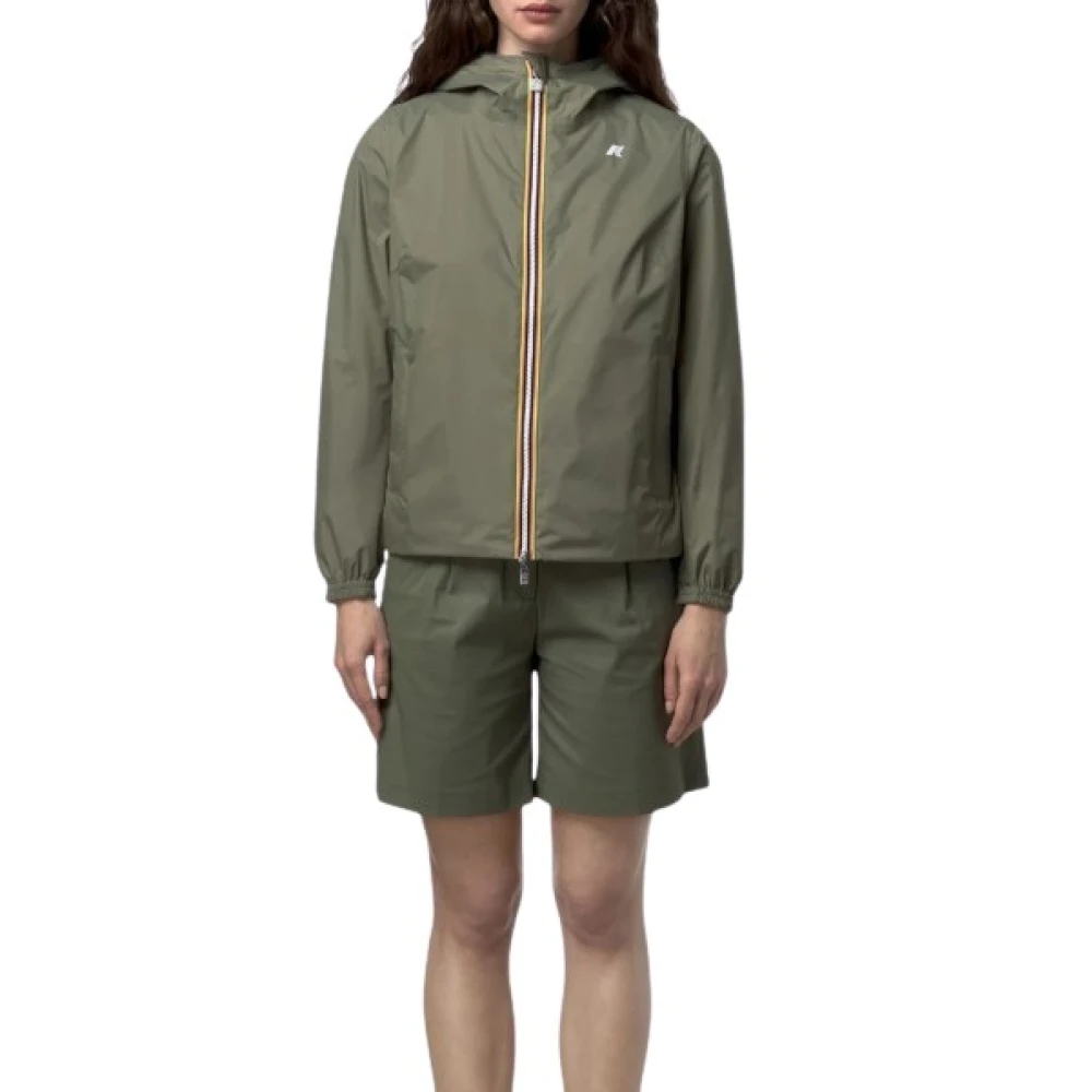 K-Way Damen Grün - Lil 2.0 Plus.2 Jacke - Jackets - Xl