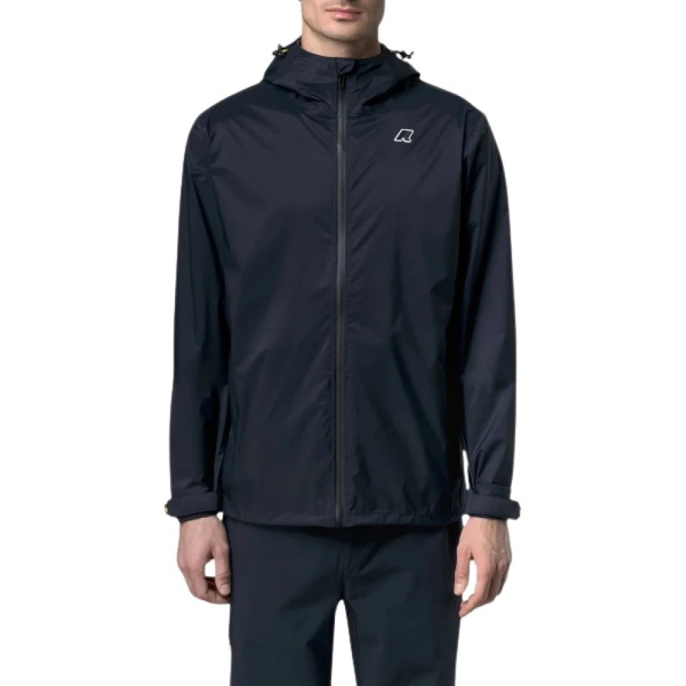 K-Way Herren Blau - Charmain Kapuzenjacke Mit Reißverschluss - Jackets - 2XL