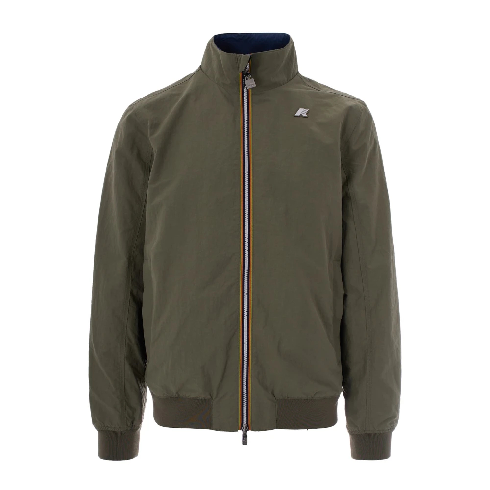 K-Way Herren Grün - Arsene Zip Double Jacket - Jackets - 3XL