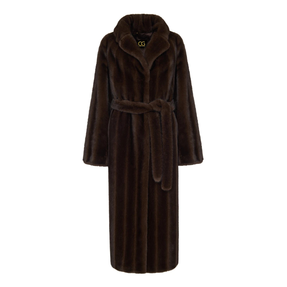 Cesare Gaspari Damen Braun - Faux Fur Shearling Jackets - Jackets - M