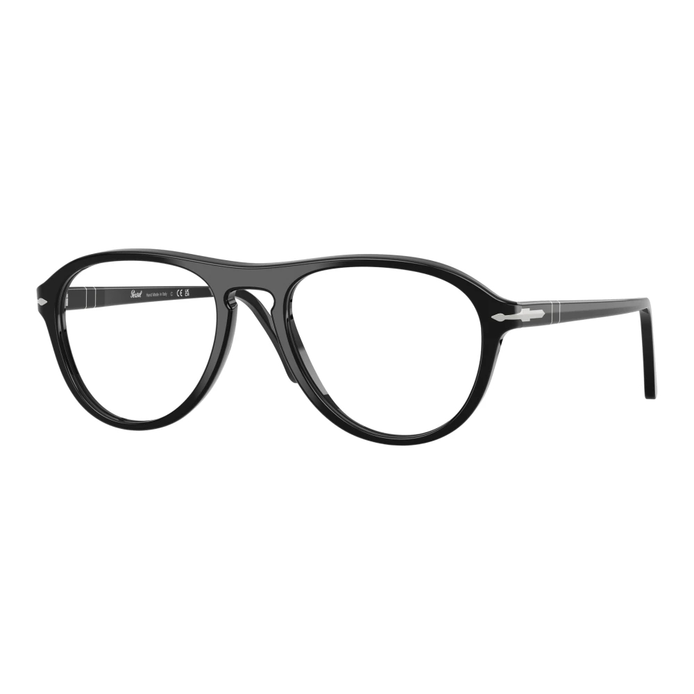 Persol Unisex Schwarz Po3371v Lynn 95 Optische Fassungen Acetat Pilot Normal - Bild 3