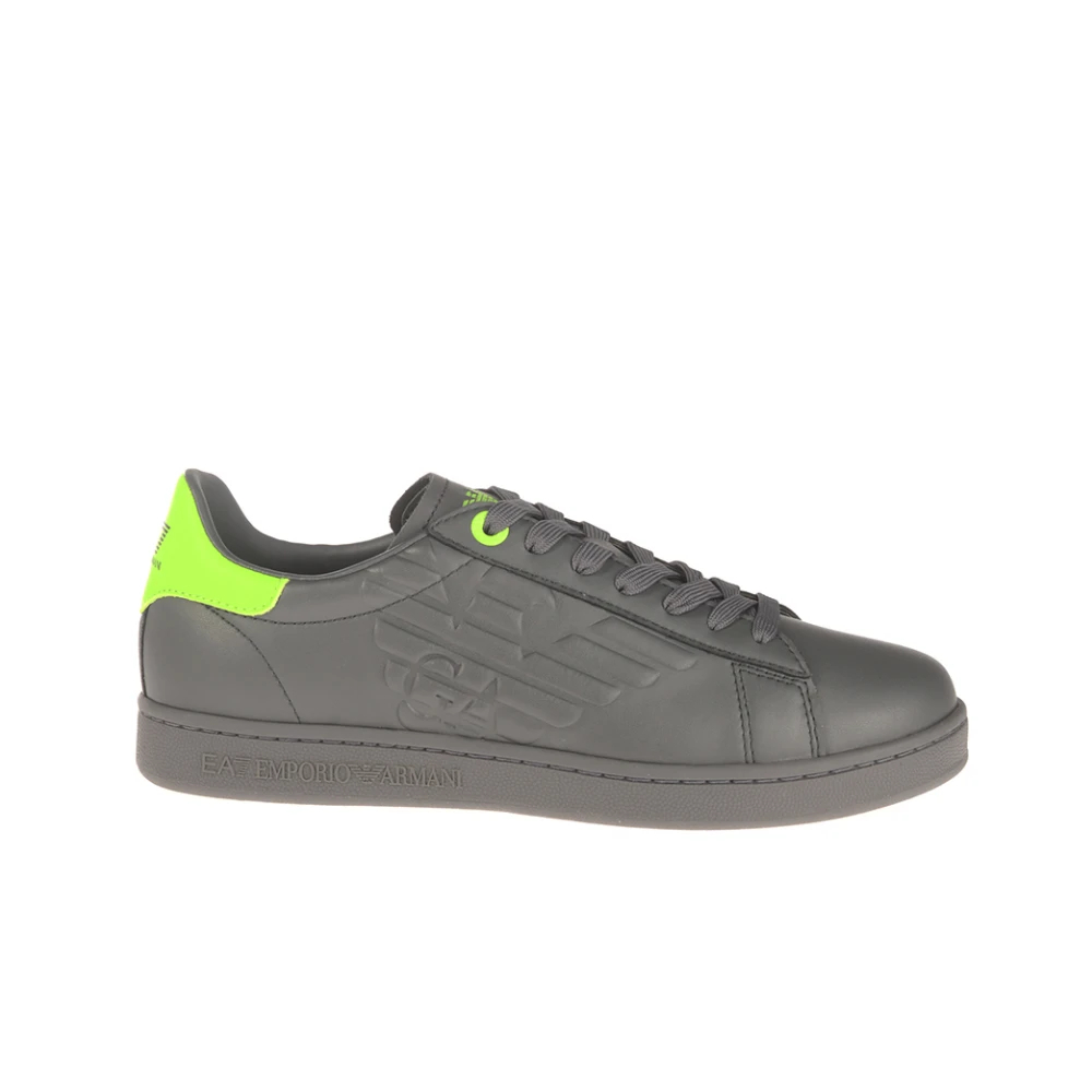 Emporio Armani Ea7 Herren Grau - Logo Rialzato Sneaker - Shoes - 39 Eu