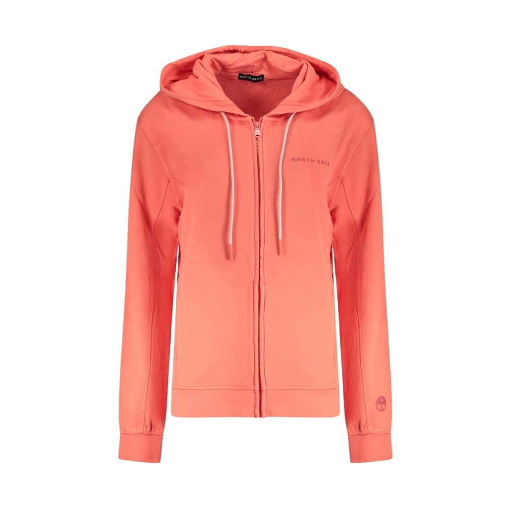 North Sails Damen Rot Sweatshirt Mit Rundhalsausschnitt Und Print - Bild 8
