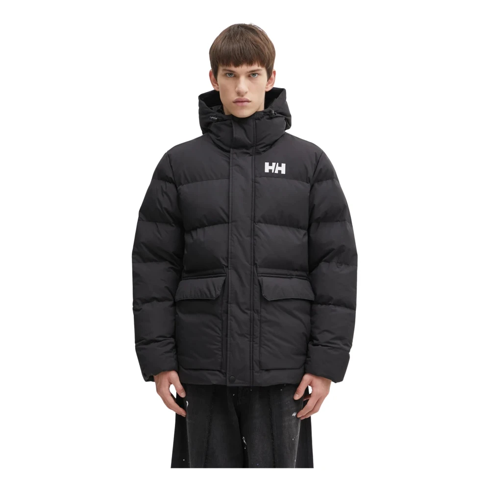 Helly Hansen Herren Schwarz Daunenjacke Nordic - Bild 4