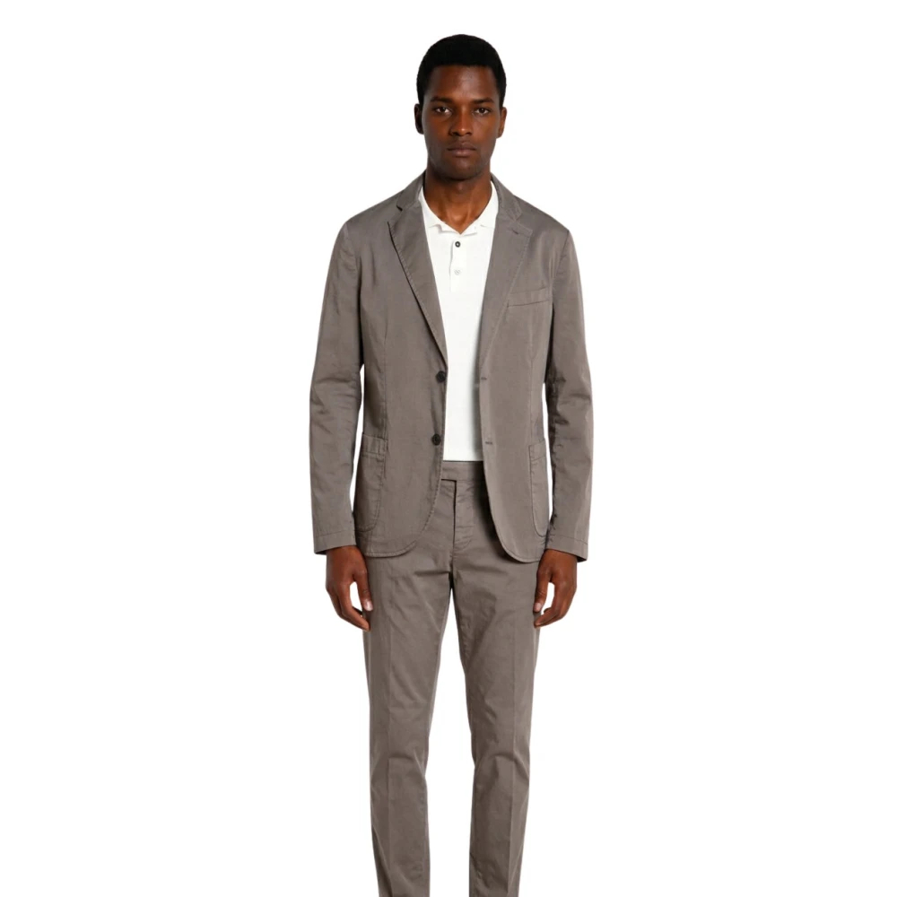Mason's Herren Grau - Da Vinci Travel Blazer - Jackets - 2XL
