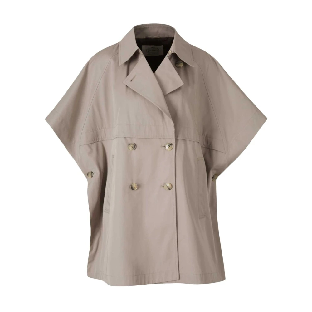Herno Damen Beige - Stilvoller Tawny Coat Oberbekleidung - Coats - M