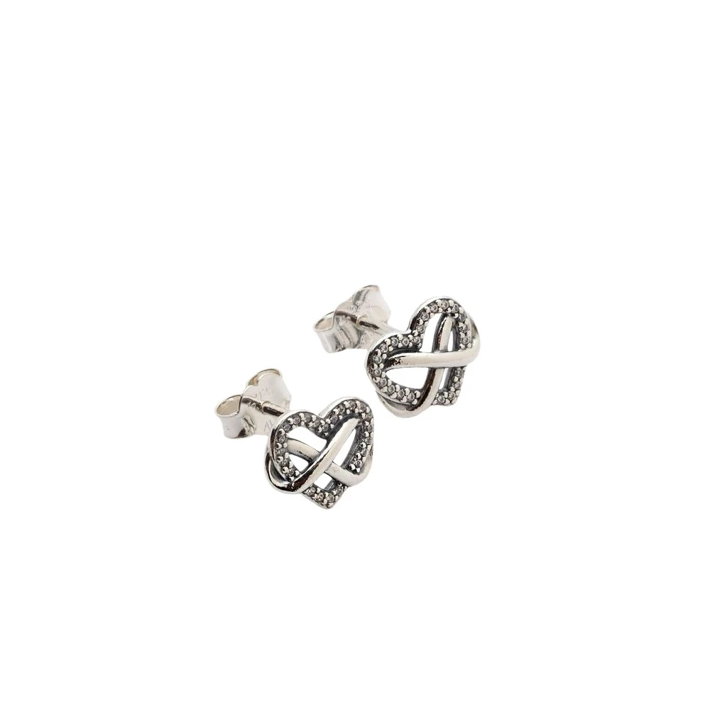 Pandora, Ohrringe, Unendlichkeits-Herz, (Sterling Silber 925) - Bild 9