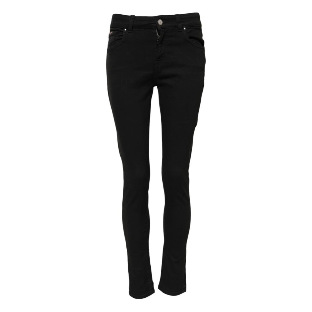 Dolce & Gabbana Damen Schwarz - E Skinny Denim Jeans - Jeans - K - Xs