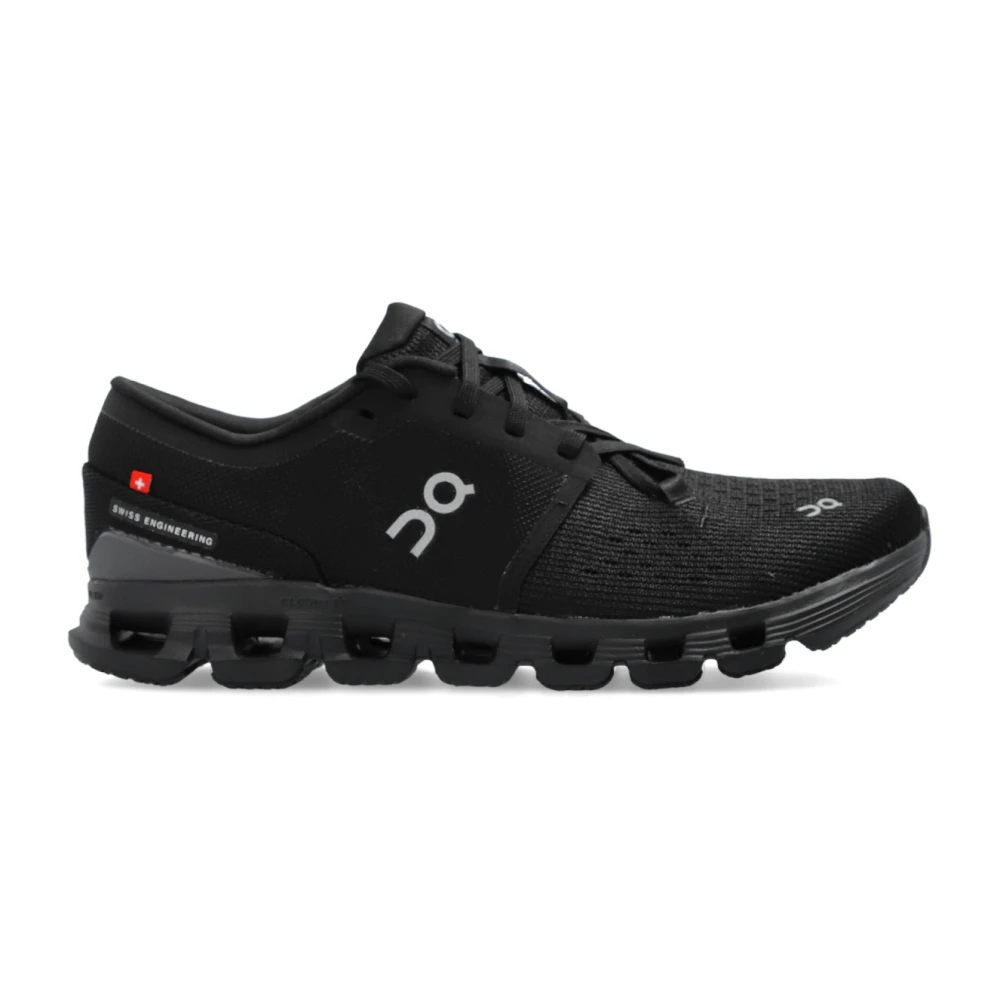 On Damen Schwarz Workoutschuhe Cloud X 4 - Gr. - 37.5 - Bild 6