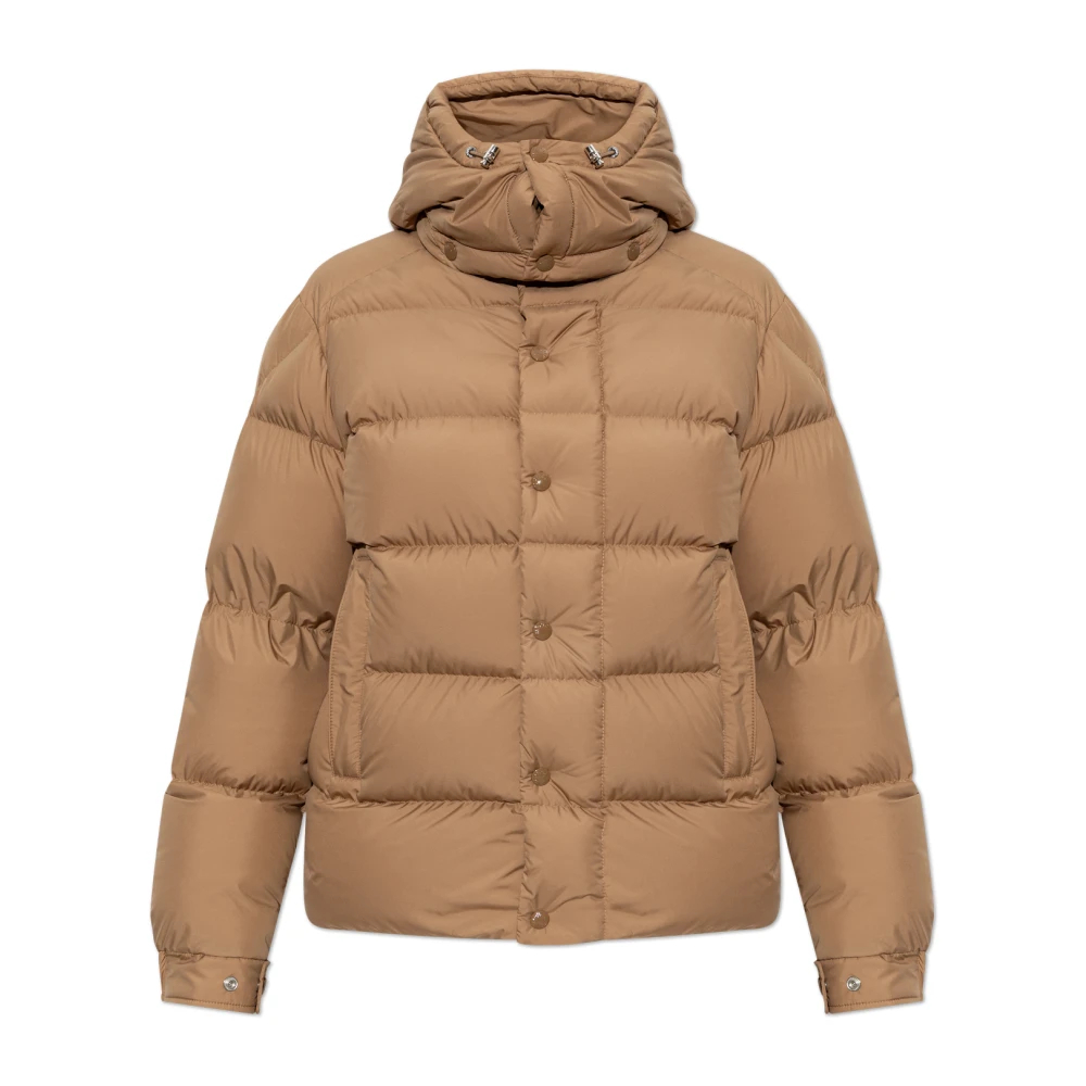 Moncler Maya 70 Kurze Puffer-Daunenjacke Mit Kapuze für Damen in Beige in Größe: 4 - Bild 4