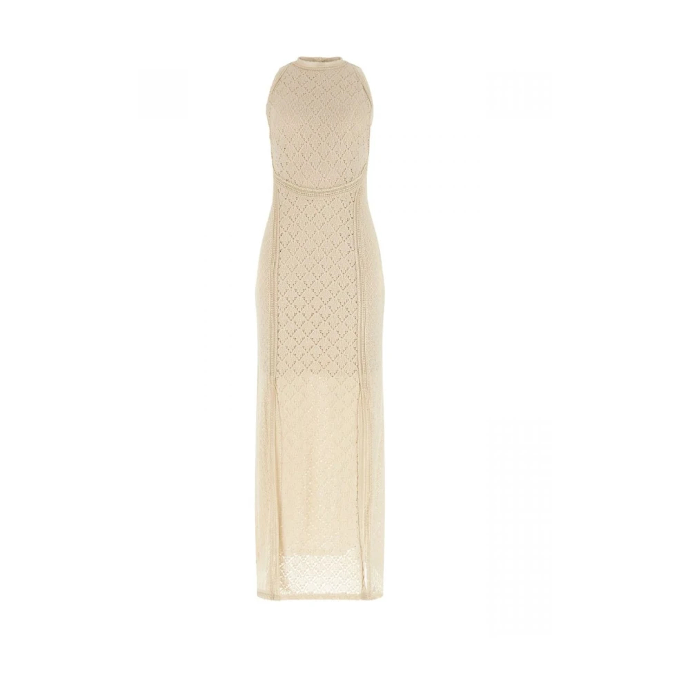 Guess - Liza Spitzen-Maxikleid - Dresses - Damen - Beige - L - Bild 6