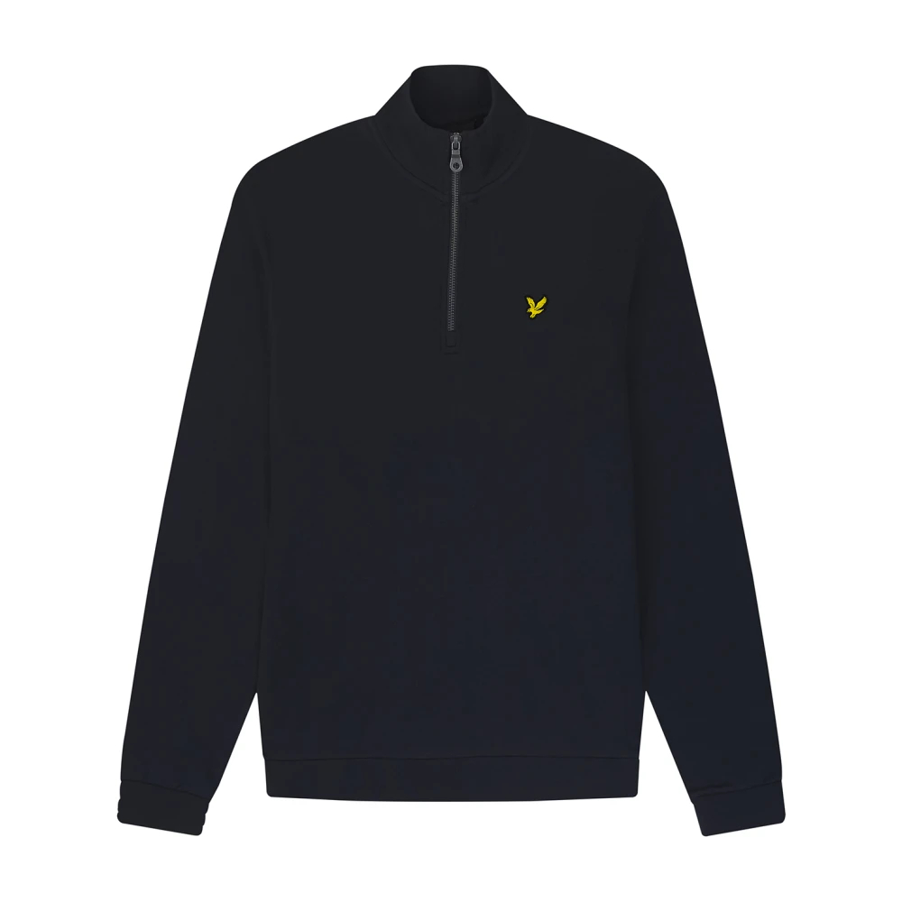 Lyle & Scott Sweat Half Zip Pull Navy - Größe S - Bild 7