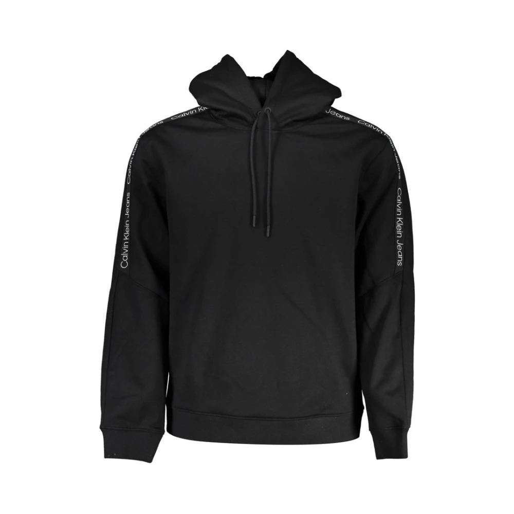 Calvin Klein Schwarz Hoodie Logo Tape - Bild 5