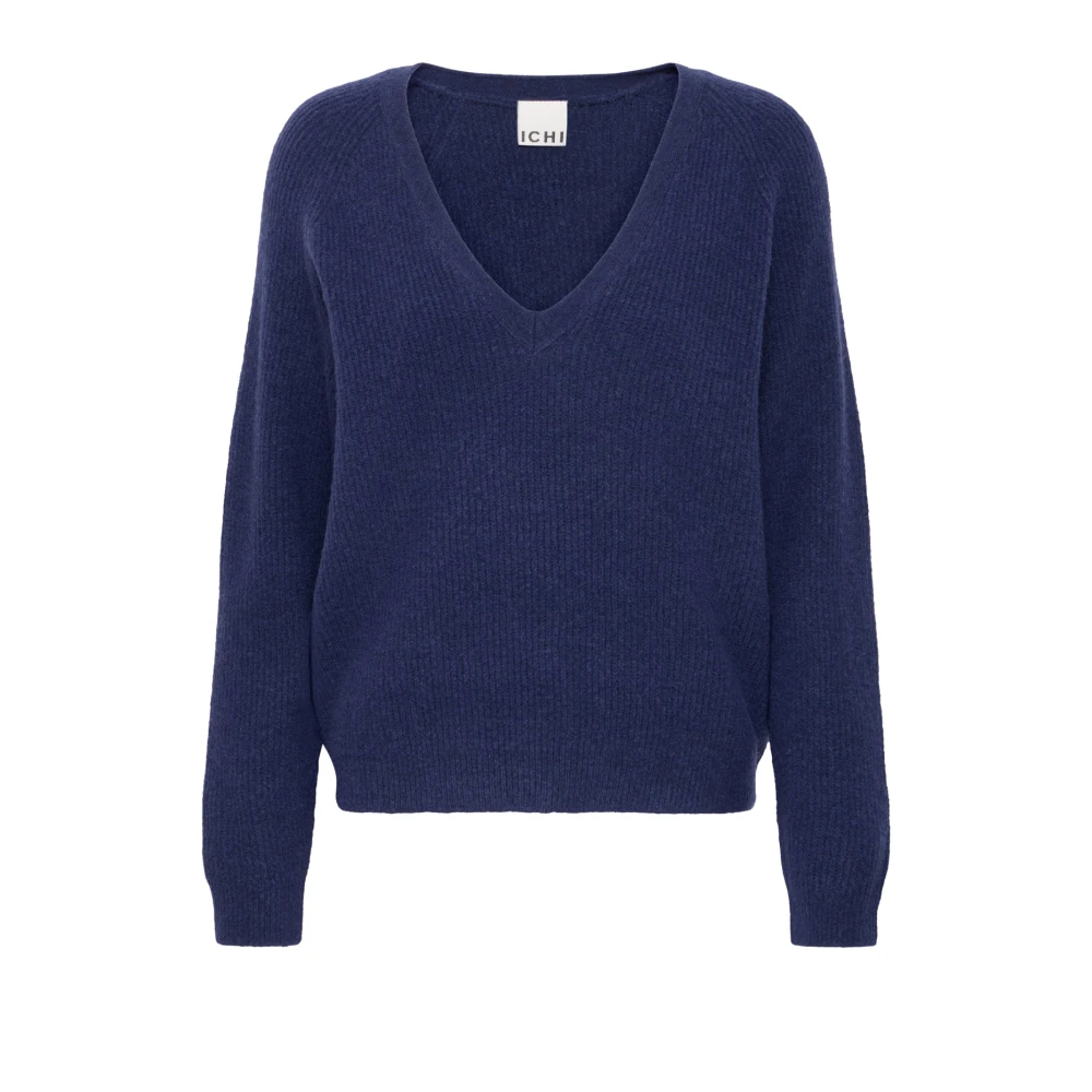Ichi , Damen, Strickwaren, Blau, M - Bild 4