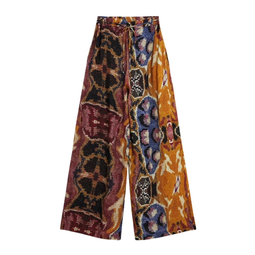 Desigual Damen Multicolor - Beattle Palazzo Lacroix - Trousers - Mehrfarbig - Xs