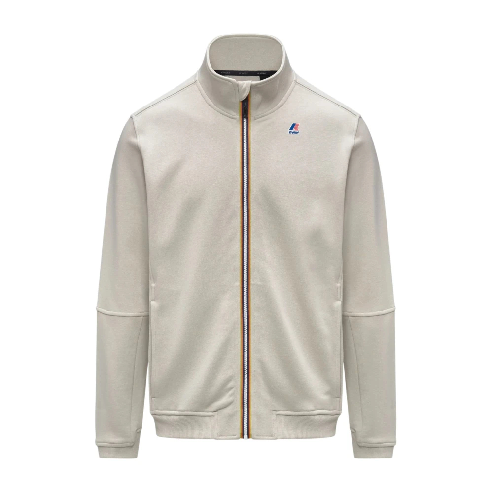 K-Way Herren Beige - Pepin Poly Cotton Jacke - Sweatshirts & Hoodies - Xl