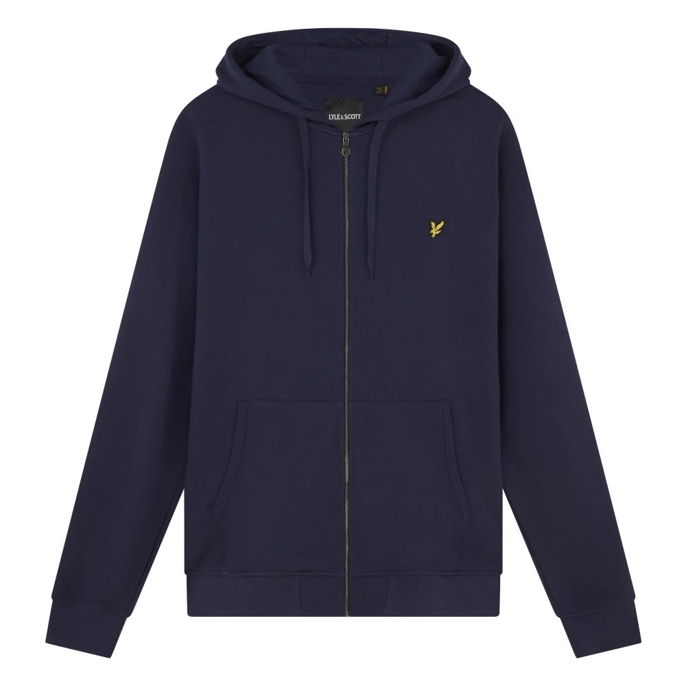 Lyle & Scott Herren Blau Kapuzenjacke - Bild 3