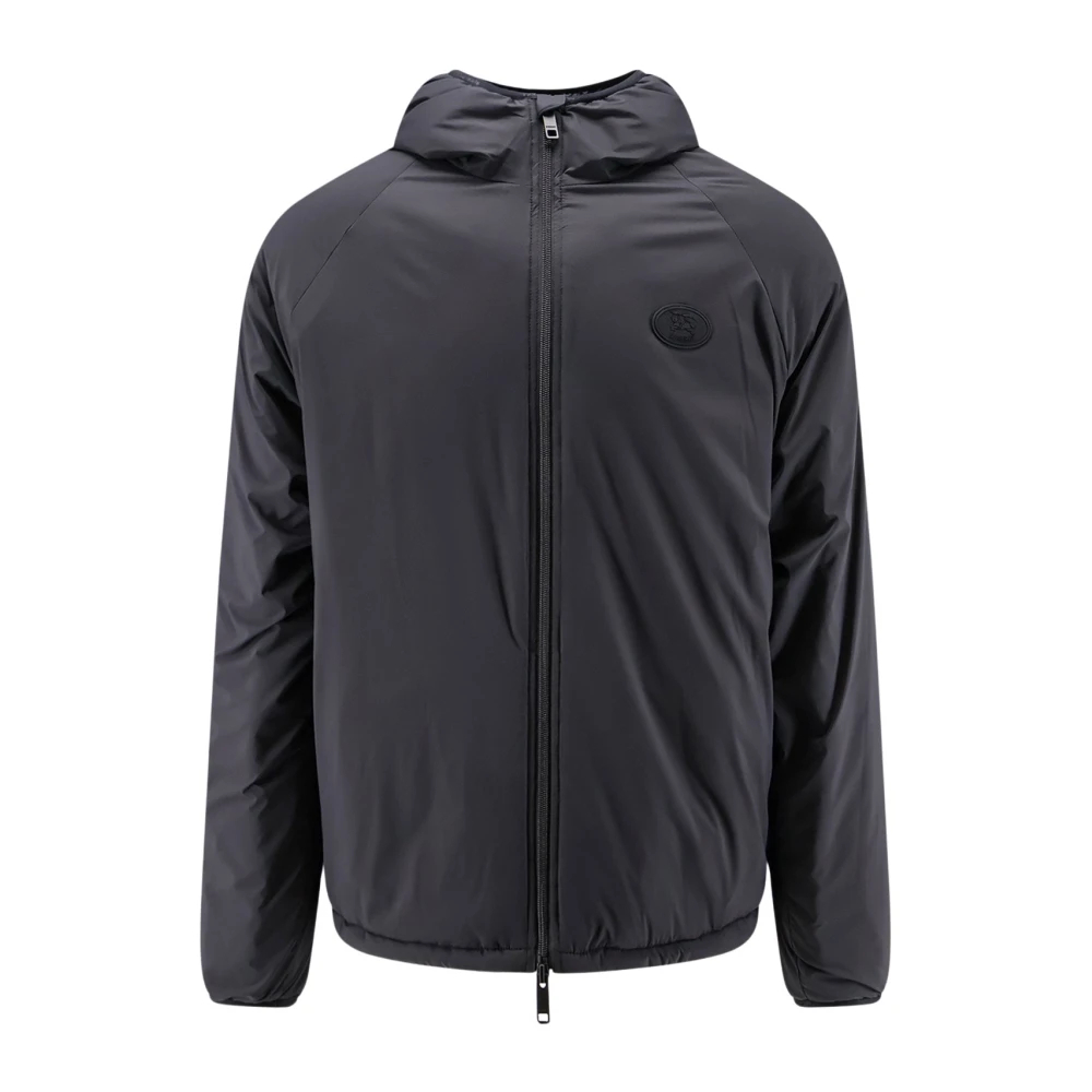 BURBERRY | Black nylon Dunwich packable hooded jacket | Man | L - Bild 4