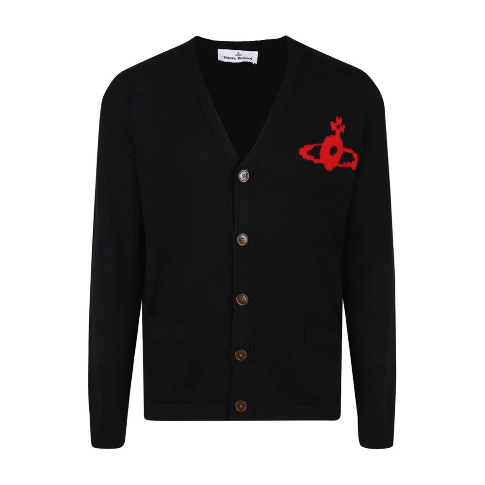 Vivienne Westwood Herren Schwarz - E Alex Strickjacke - Knitwear - K - L