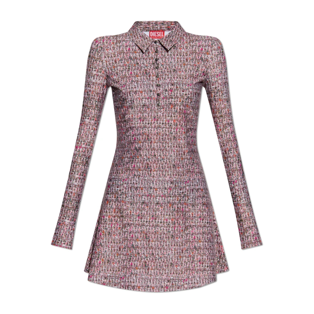 Diesel Damen Rosa - Kleid D-Polyna - Dresses - Xs