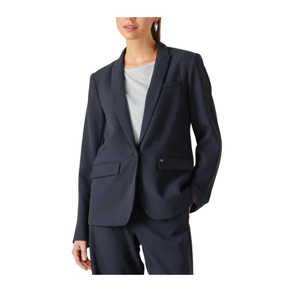 Mos Mosh Damen Phoebe Miley Blazer Taillierter Blazer Mit Ein-Knopf-Verschluss Und Schmalem Revers - Bild 7