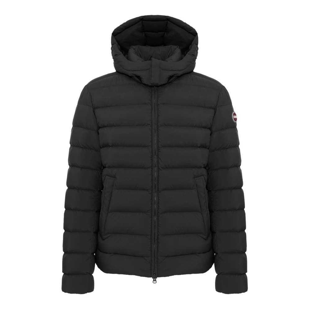 Colmar Herren Schwarz - Daunenjacke Mit Abnehmbarer Kapuze - Jackets - K - 3XL