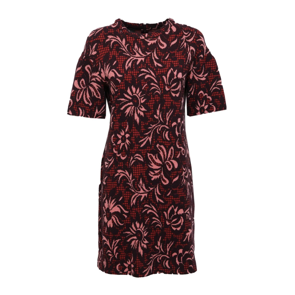 Pinko Damen Violett - | Orange Jacquard-Kleid - Dresses - Lila - S