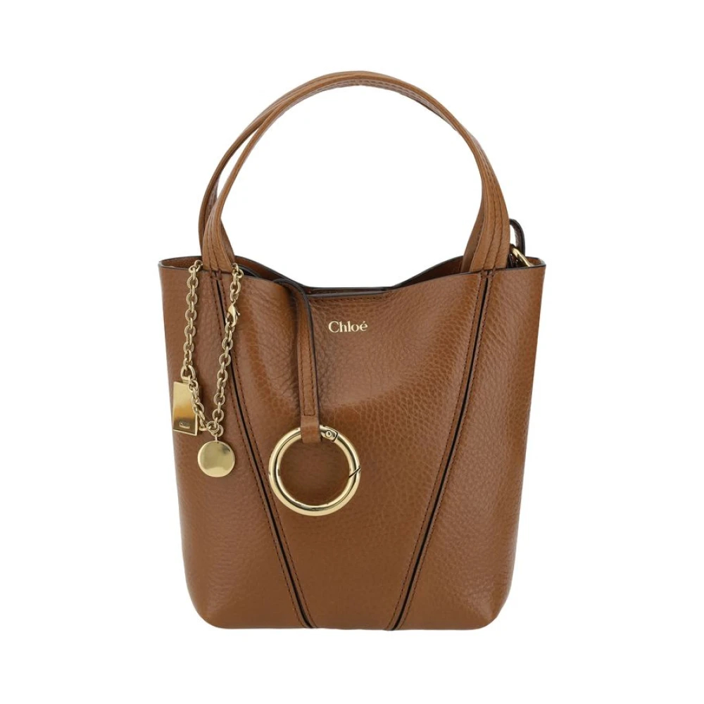 CHLOé | Brown Chloé Spin small tote bag | female | PZ - Bild 7