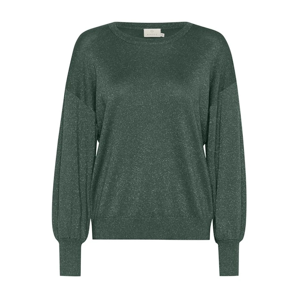 Kaffe Damen Grün Pullover Mit Rundhalsausschnitt Für Regina - Bild 5