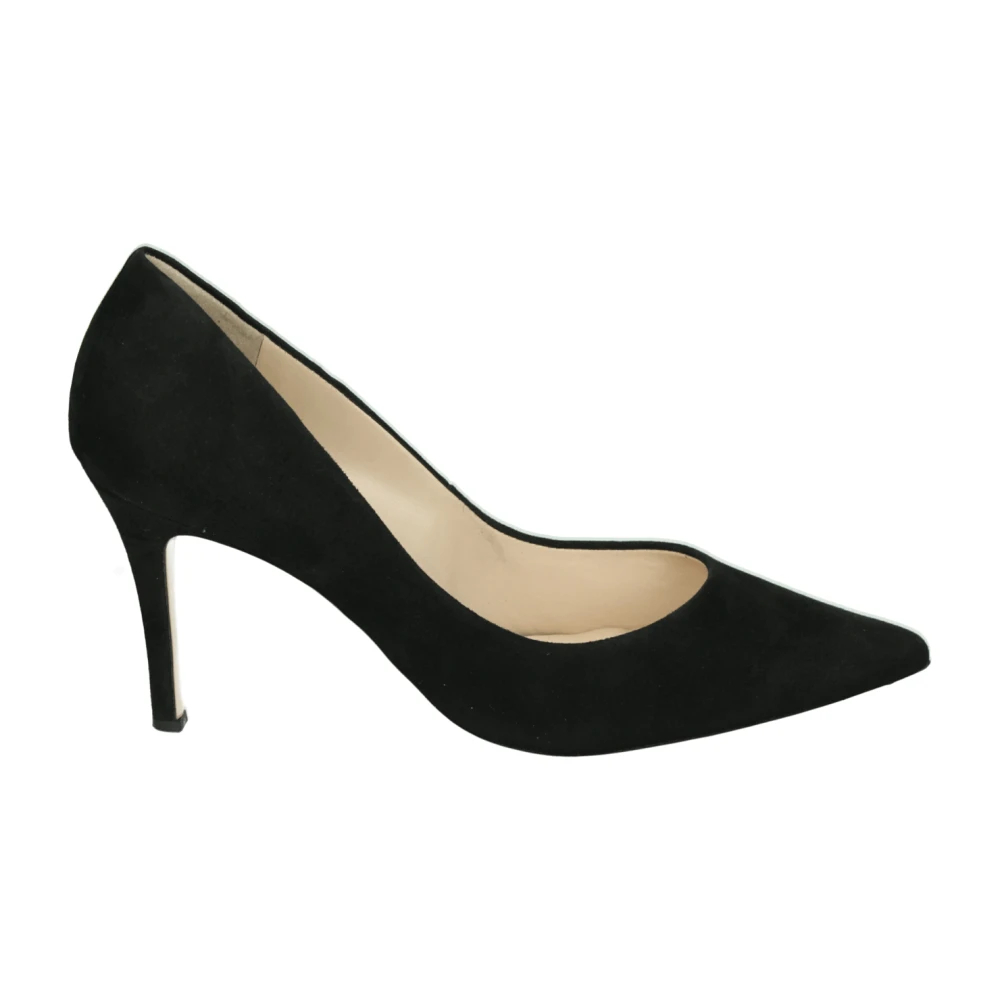 Högl - Schwarze Wildleder Pumps - Shoes - Damen - Schwarzk - 37 1/2 Eu - Bild 3